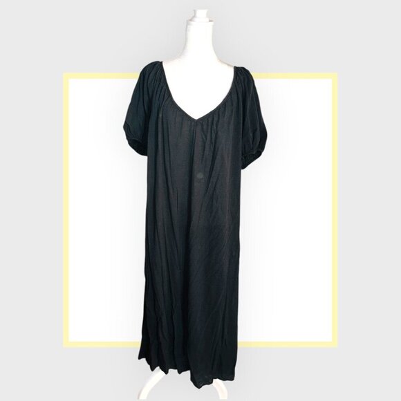 9 Seed  V- Neck kaftan - Picture 3 of 5